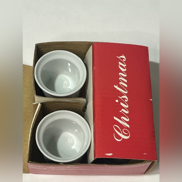 VTG Fine Porcelain Voltives Christmas Tree Set of 4 NBR WL-14 Candle - Picture 8 of 10